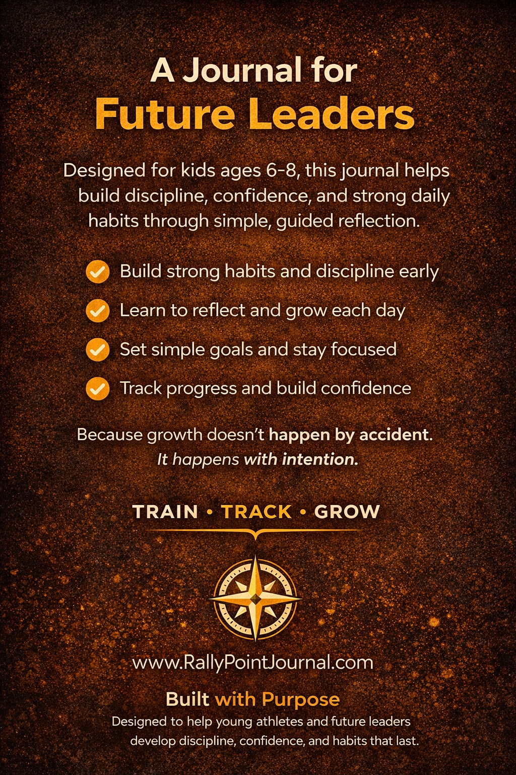 RallyPoint Kids Mindset Journal (Ages 6–8)