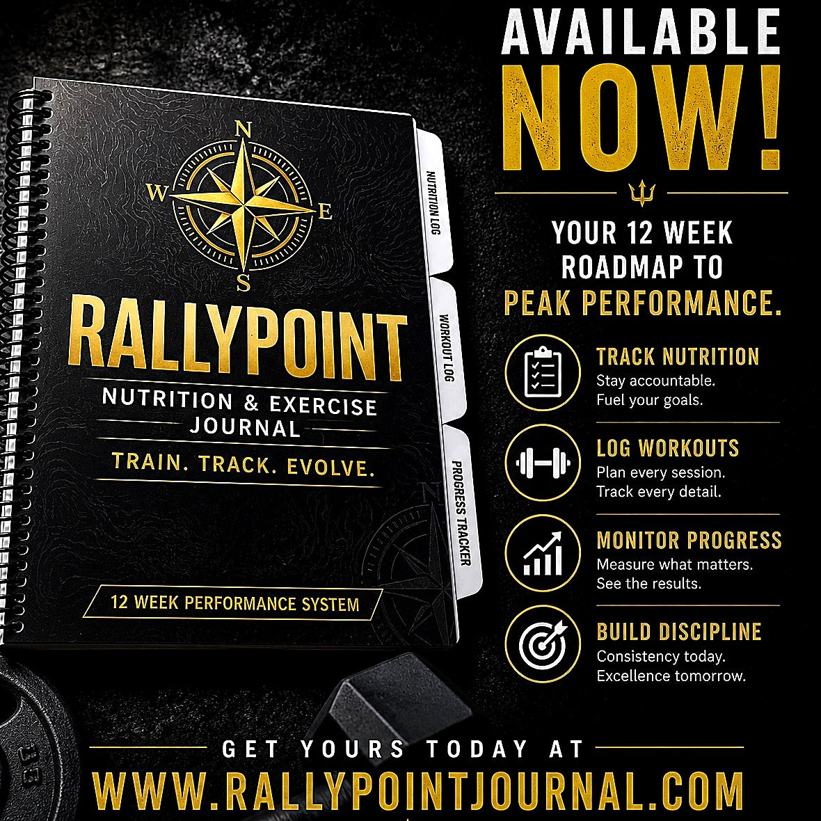 12 Week Nutrition and Exercise Mastery Journal